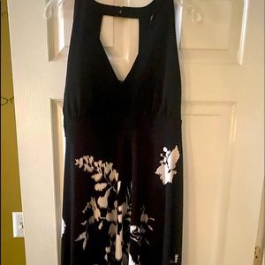 INC International Concepts Black And White Dress